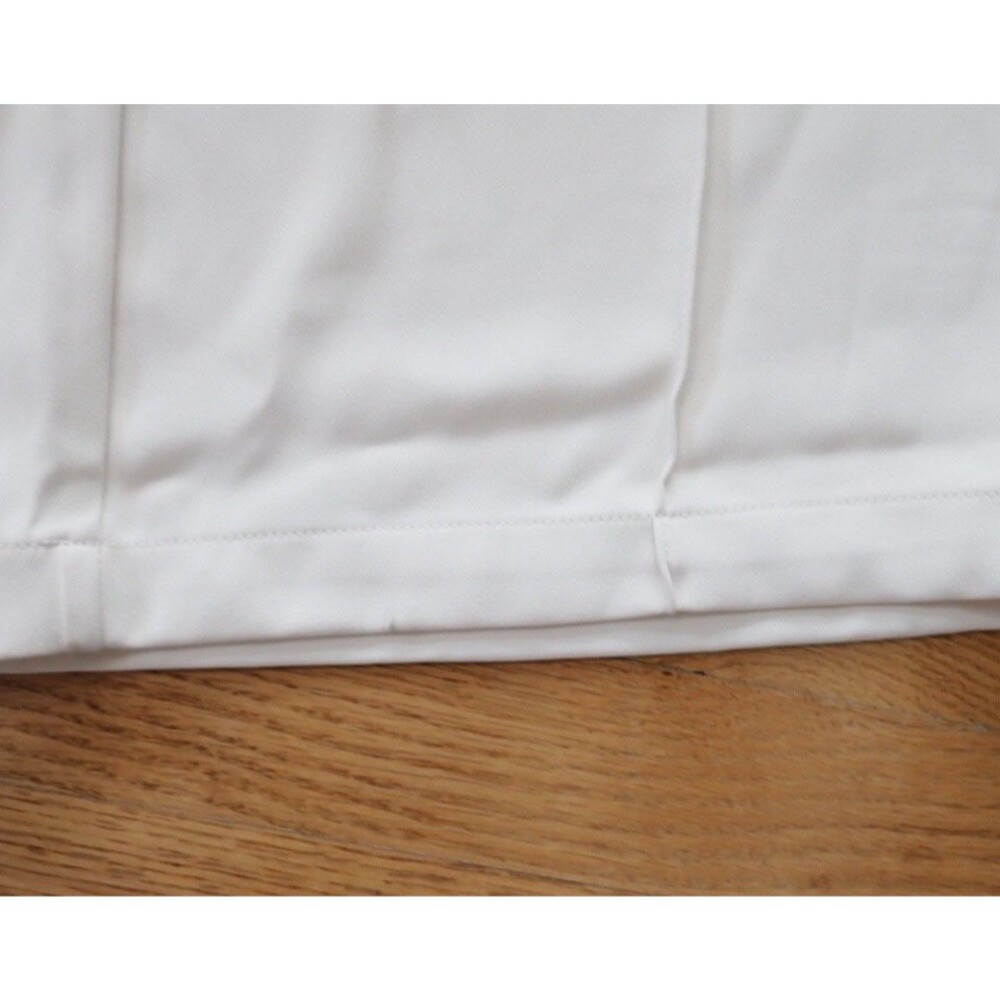 Melloday Women's Size Large White Ivory Wide Leg High Rise Crop Pants NWT "READ" - Picture 10 of 10